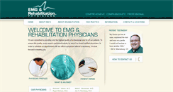 Desktop Screenshot of emgandrehab.com